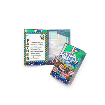 Father's Day Greeting Card Design 3 The DEEP Store 4″×6″