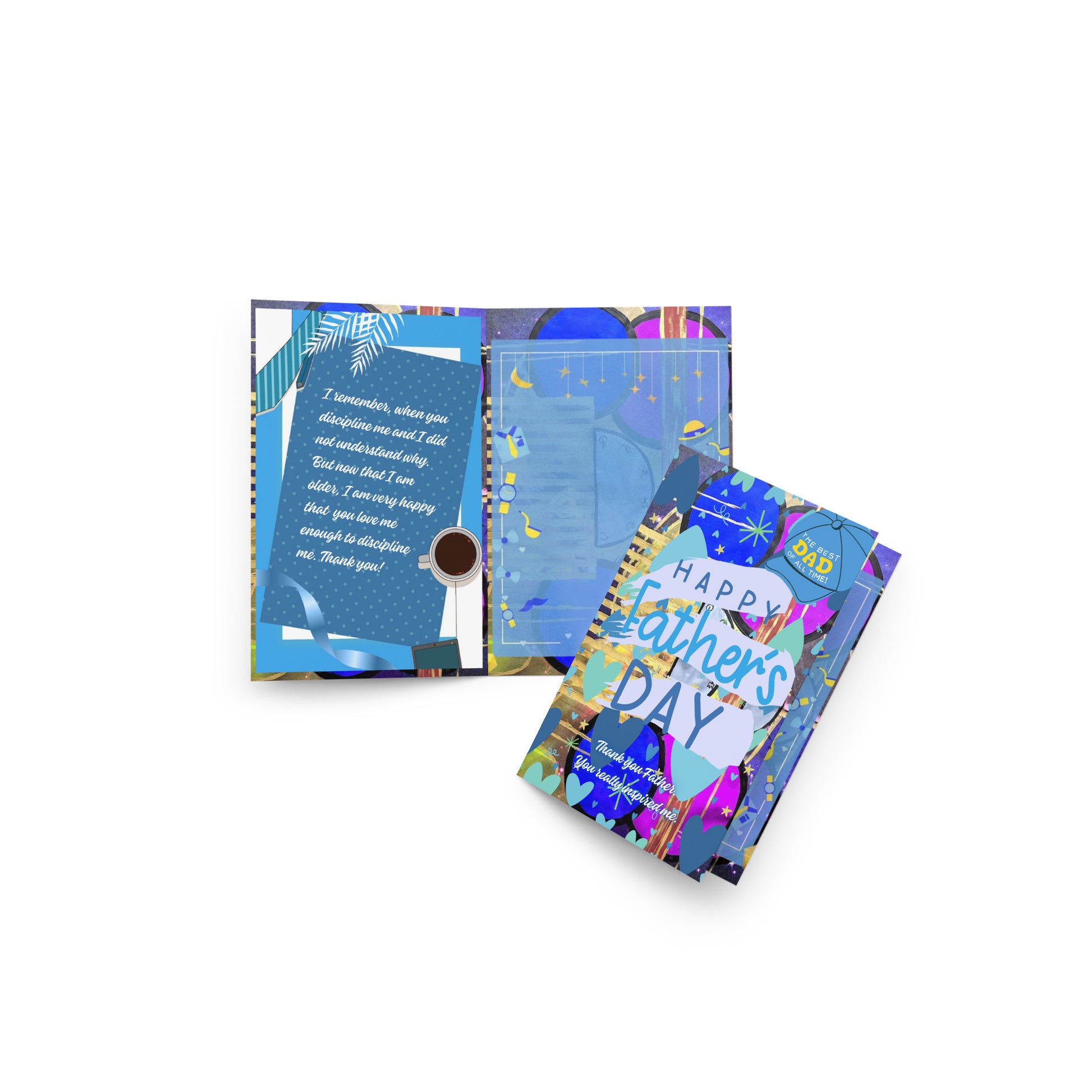 Father's Day Greeting Card Design 4 The DEEP Store 4″×6″
