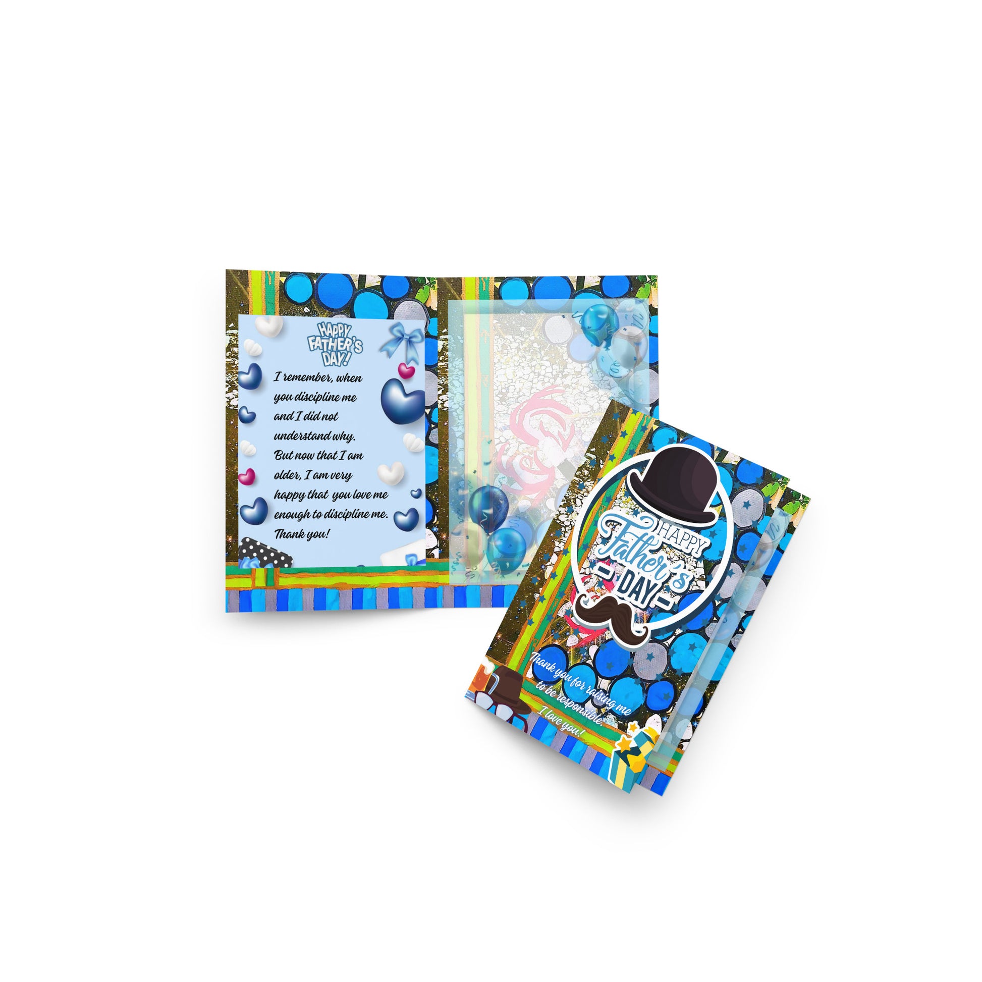 Father's Day Greeting Card Design 7 The DEEP Store 4″×6″