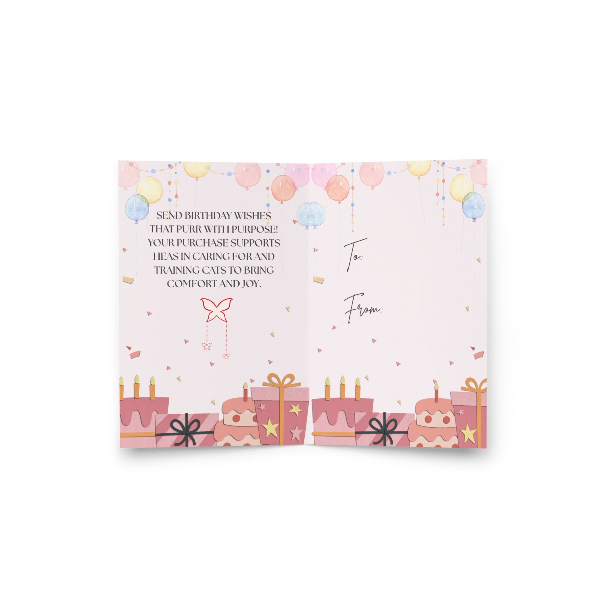 Birthday Greeting Card Design 1 POSTCARD The DEEP Store 4″×6″