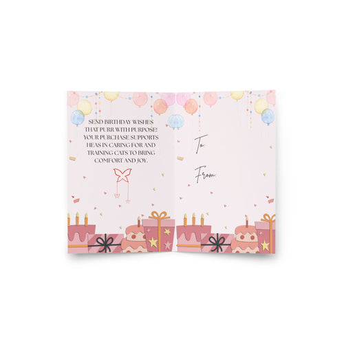 Birthday Greeting Card Design 1 POSTCARD The DEEP Store 4″×6″