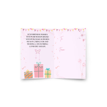 Birthday Greeting Card Design 8 POSTCARD The DEEP Store 4″×6″