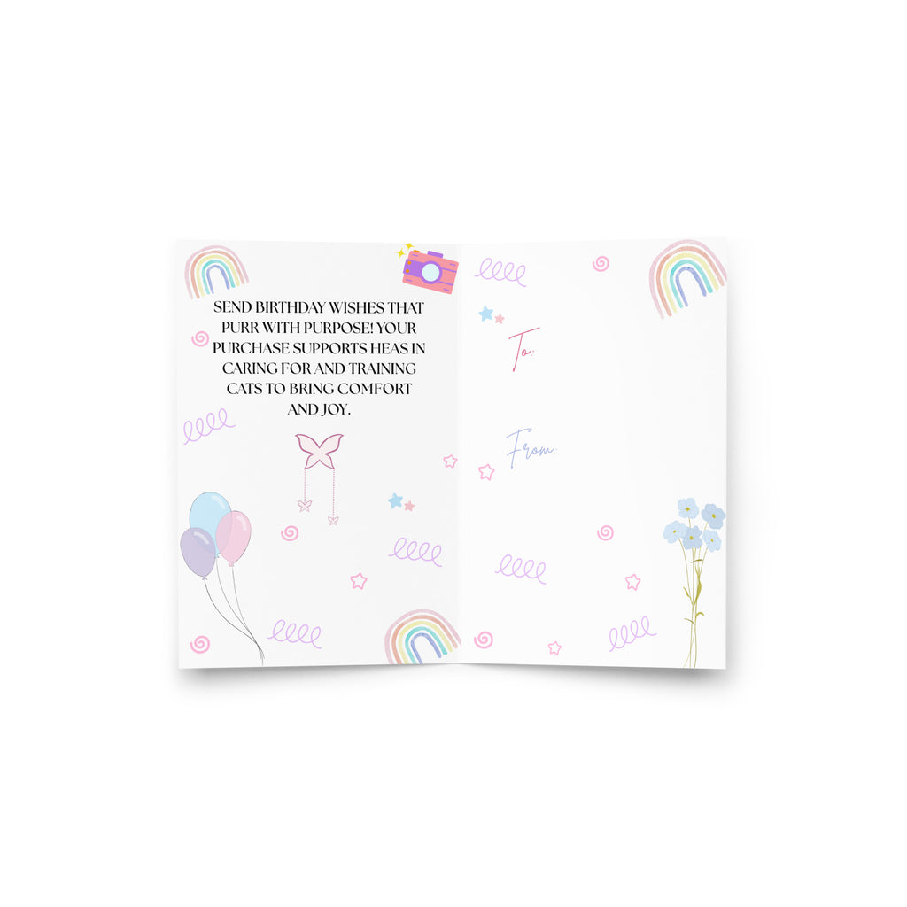 Birthday Greeting Card Design 9 POSTCARD The DEEP Store 4″×6″