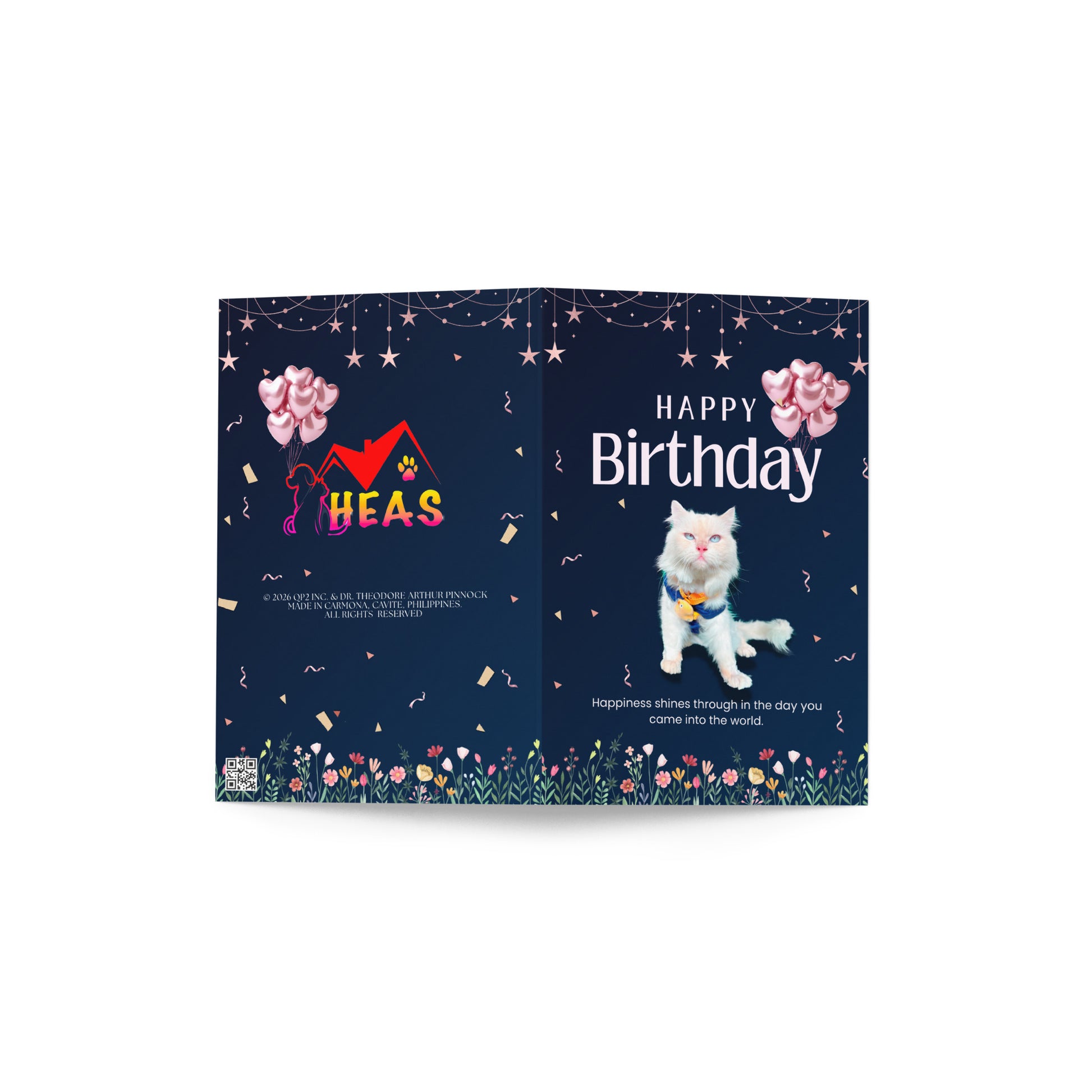 Birthday Greeting Card Design 2 POSTCARD The DEEP Store