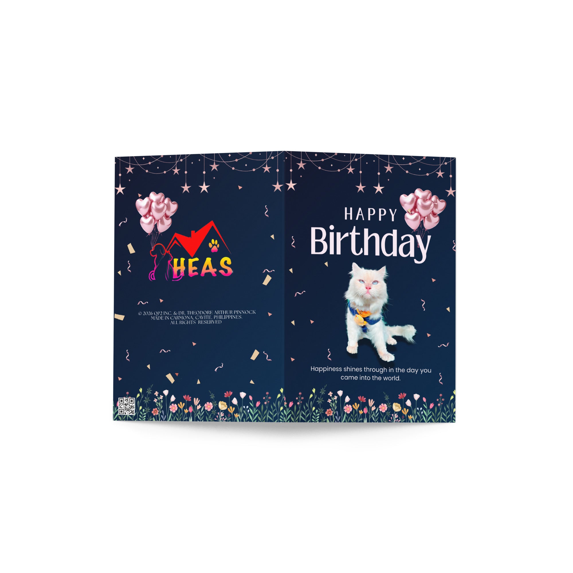 Birthday Greeting Card Design 2 POSTCARD The DEEP Store