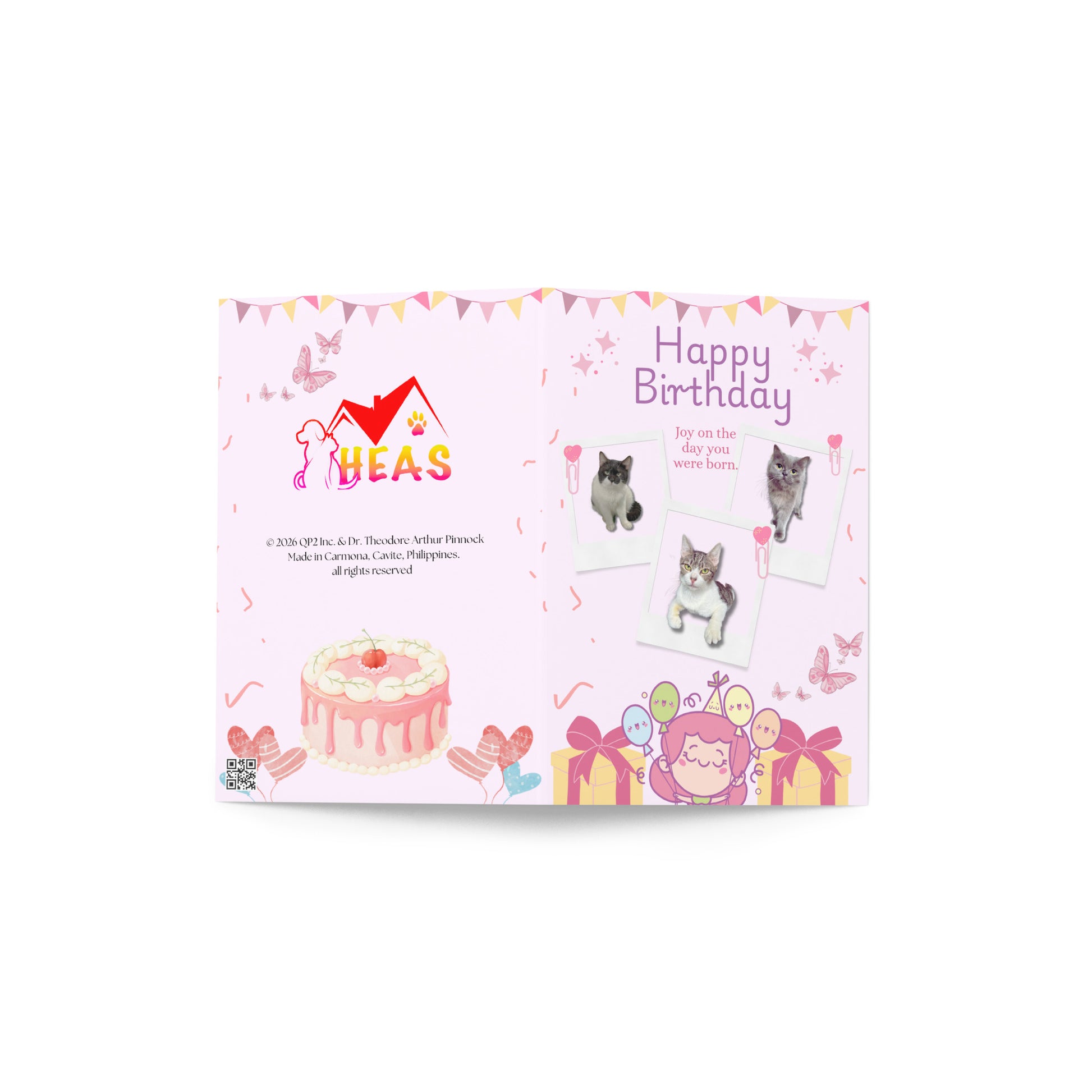 Birthday Greeting Card Design 8 POSTCARD The DEEP Store