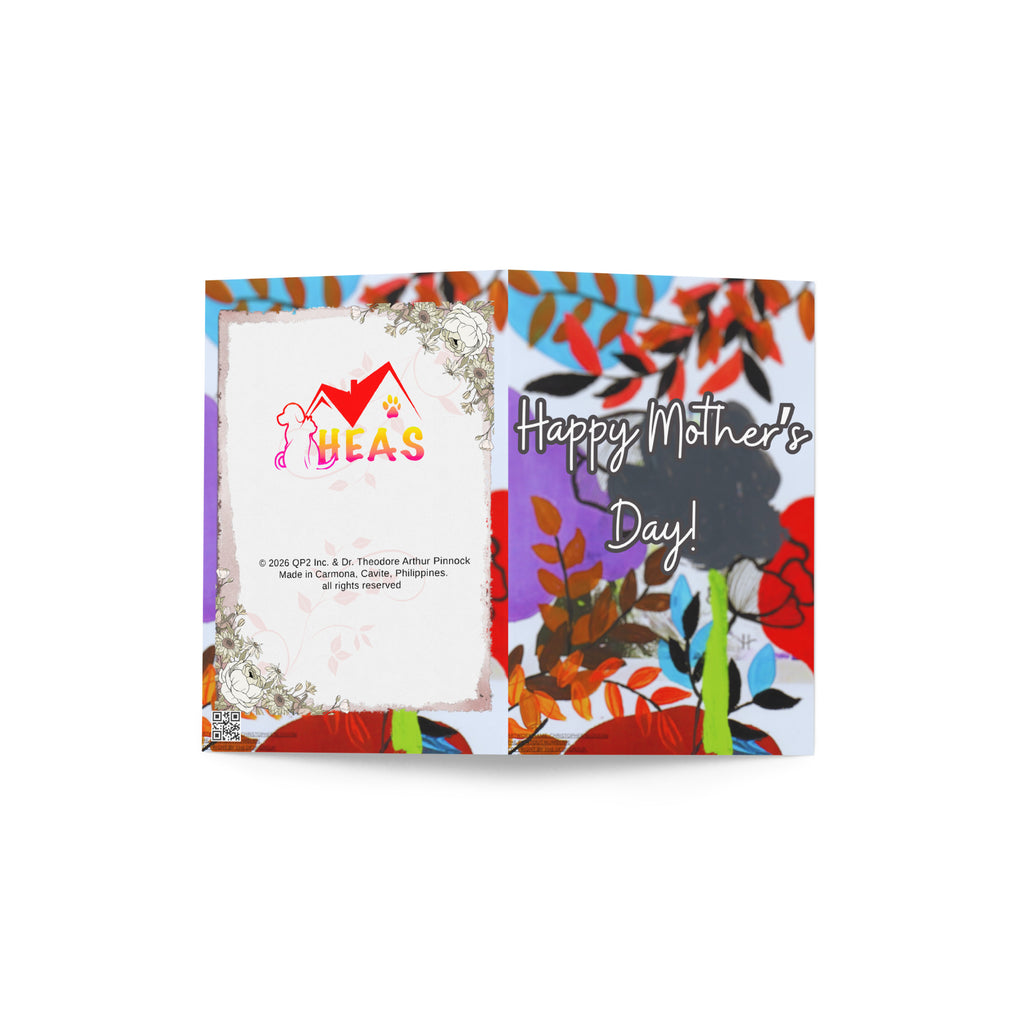 Mother's Day Card Design 16 POSTCARD The DEEP Store 4″×6″