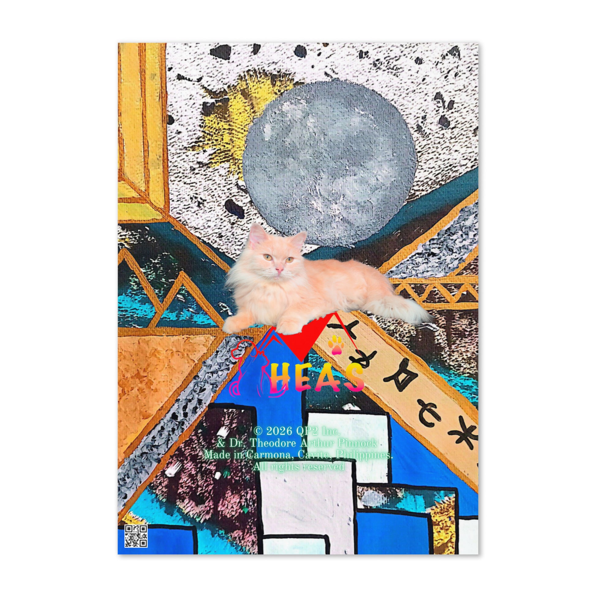 New Home Greeting Card Design 2 POSTCARD The DEEP Store