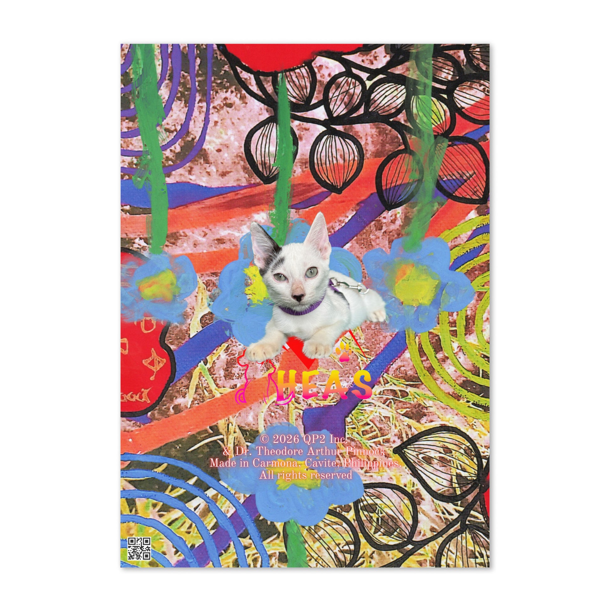 Anniversary Greeting Card Design 1 POSTCARD The DEEP Store