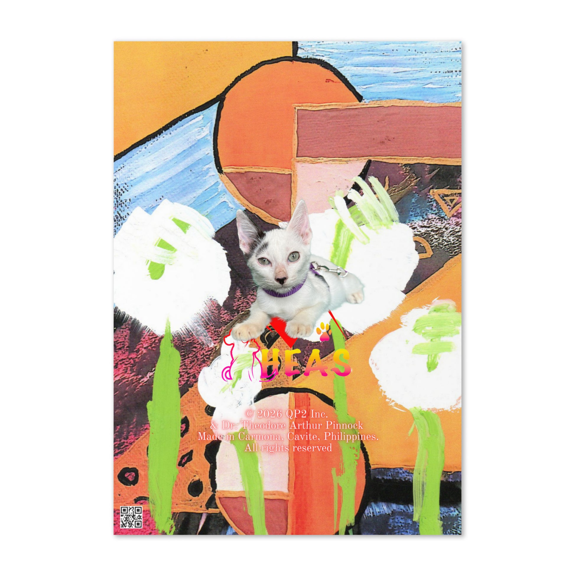 Anniversary Greeting Card Design 2 POSTCARD The DEEP Store