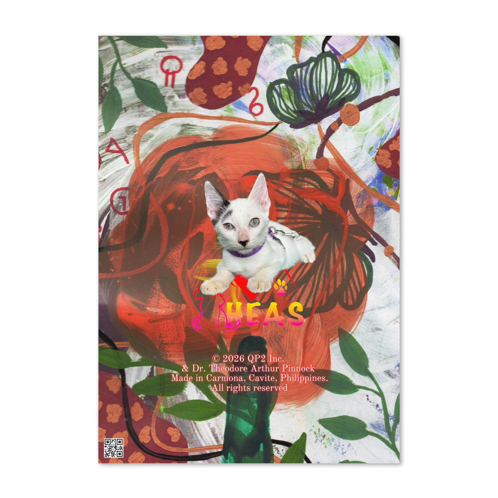 Anniversary Greeting Card Design 3 POSTCARD The DEEP Store