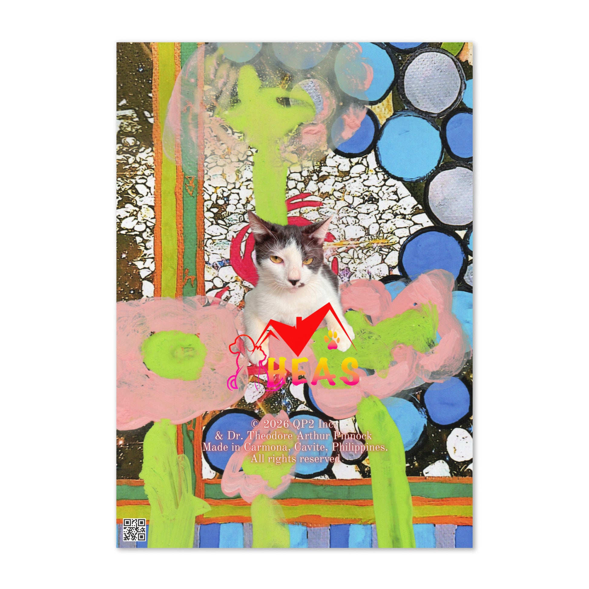 Encouragement Greeting Card Design 2 POSTCARD The DEEP Store