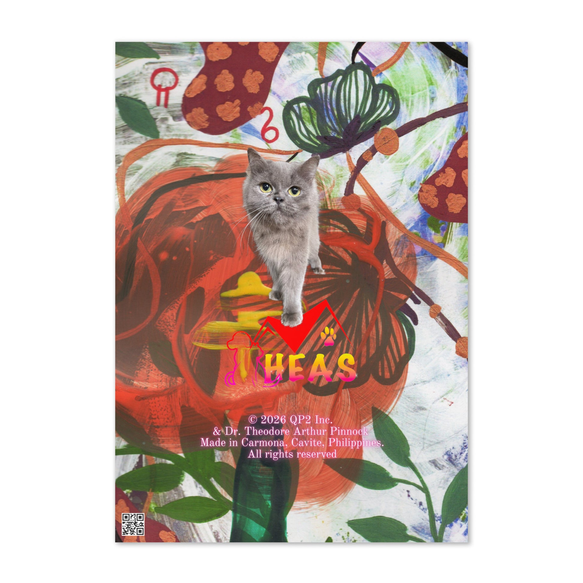 Friendship Greeting Card Design 1 POSTCARD The DEEP Store