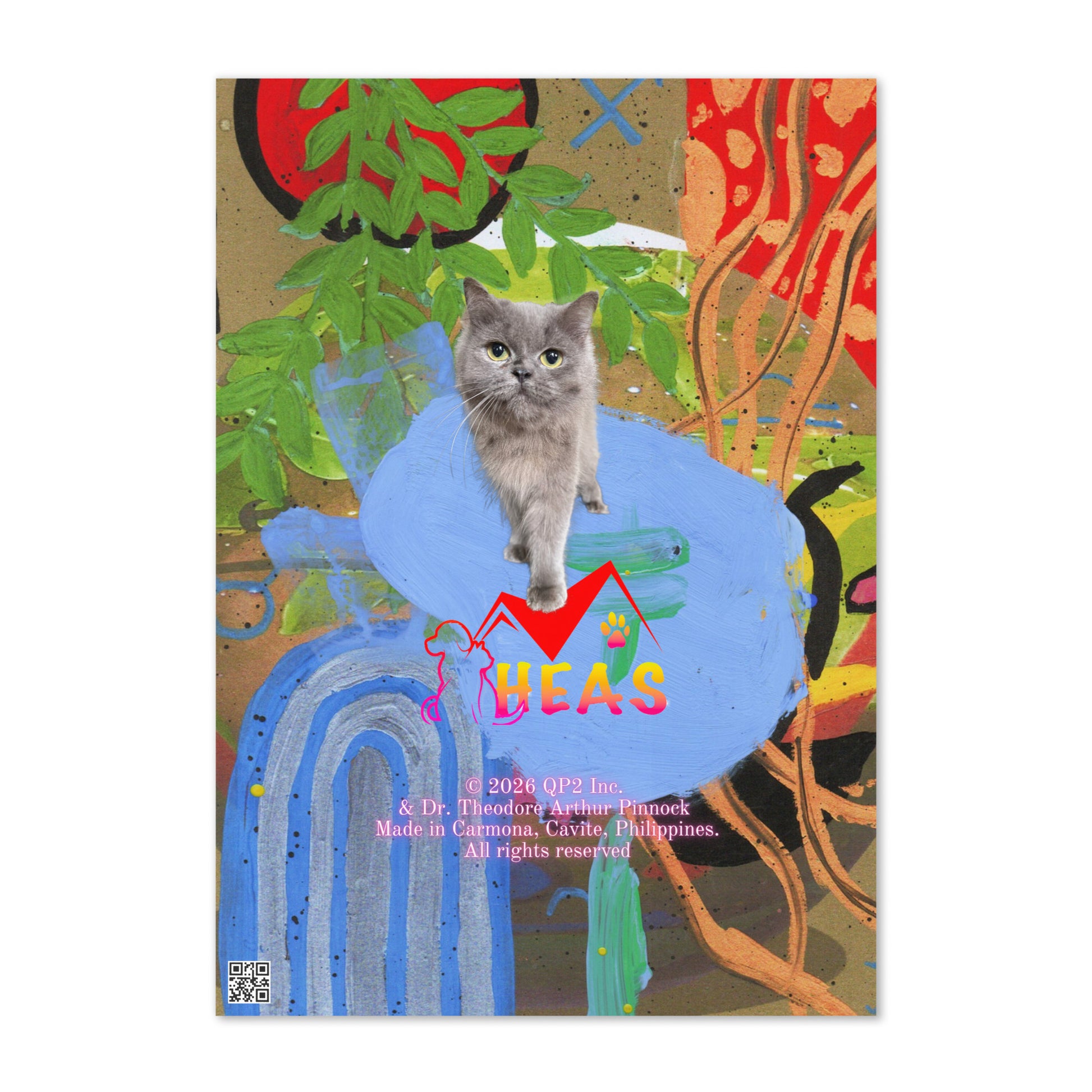 Friendship Greeting Card Design 4 POSTCARD The DEEP Store