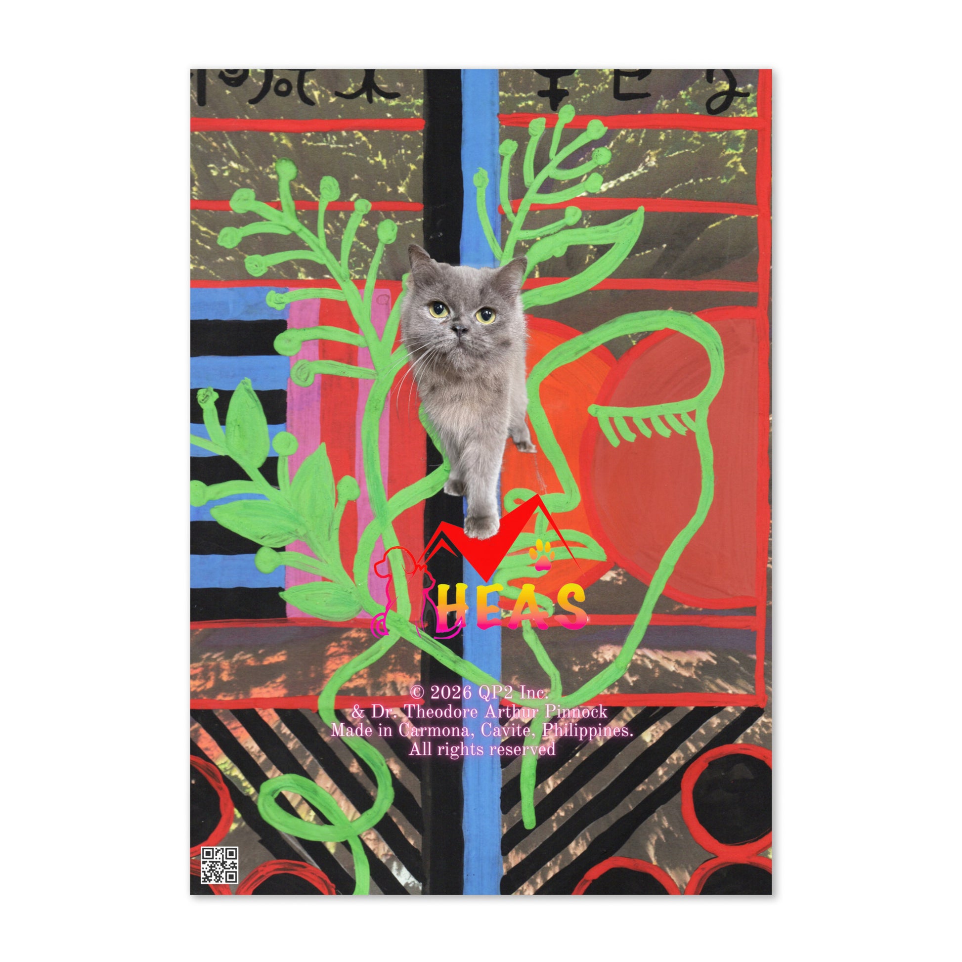Friendship Greeting Card Design 5 POSTCARD The DEEP Store