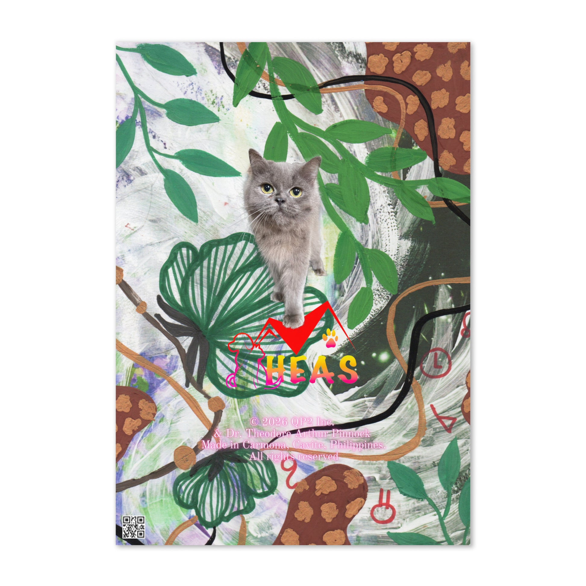 Friendship Greeting Card Design 6 POSTCARD The DEEP Store