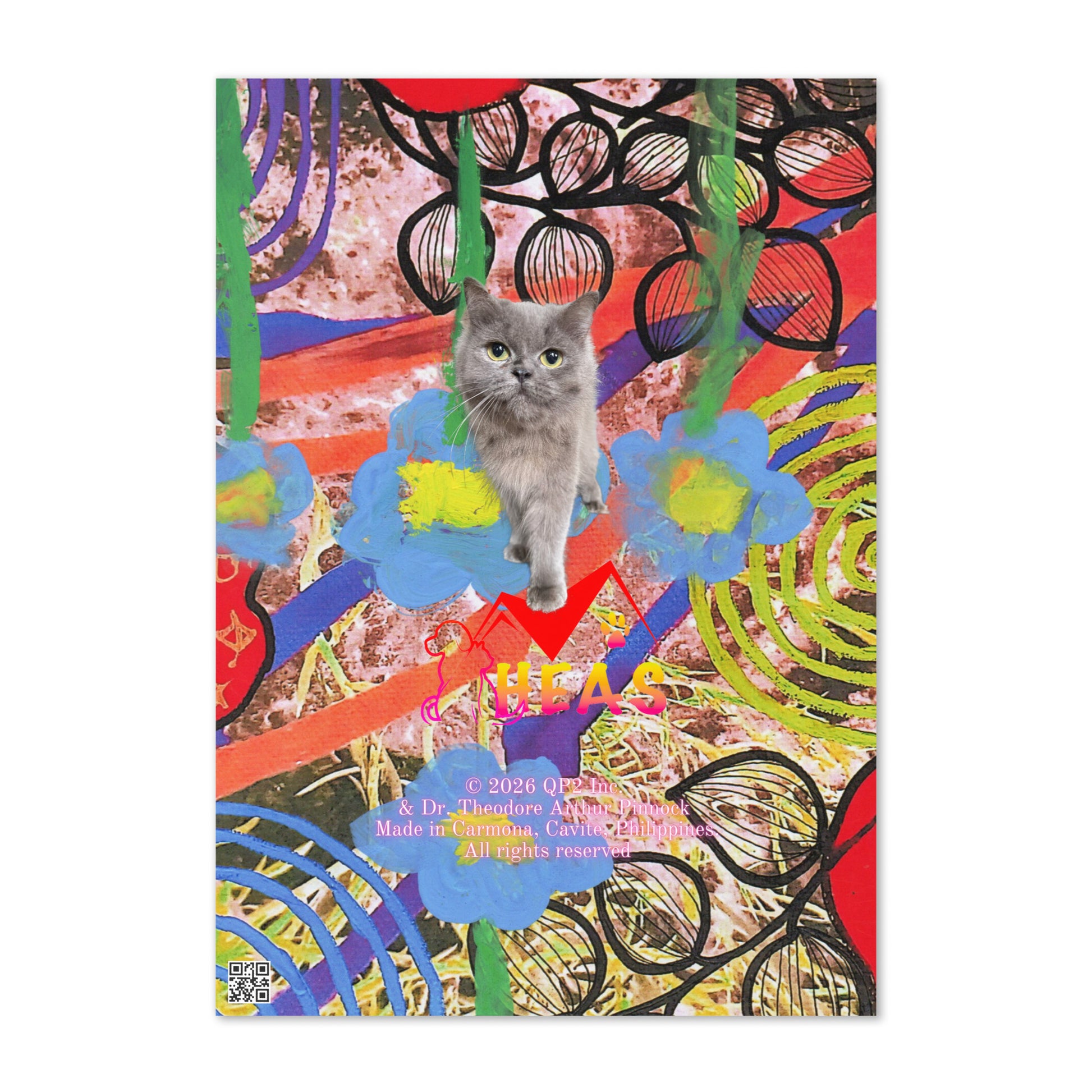 Friendship Greeting Card Design 7 POSTCARD The DEEP Store