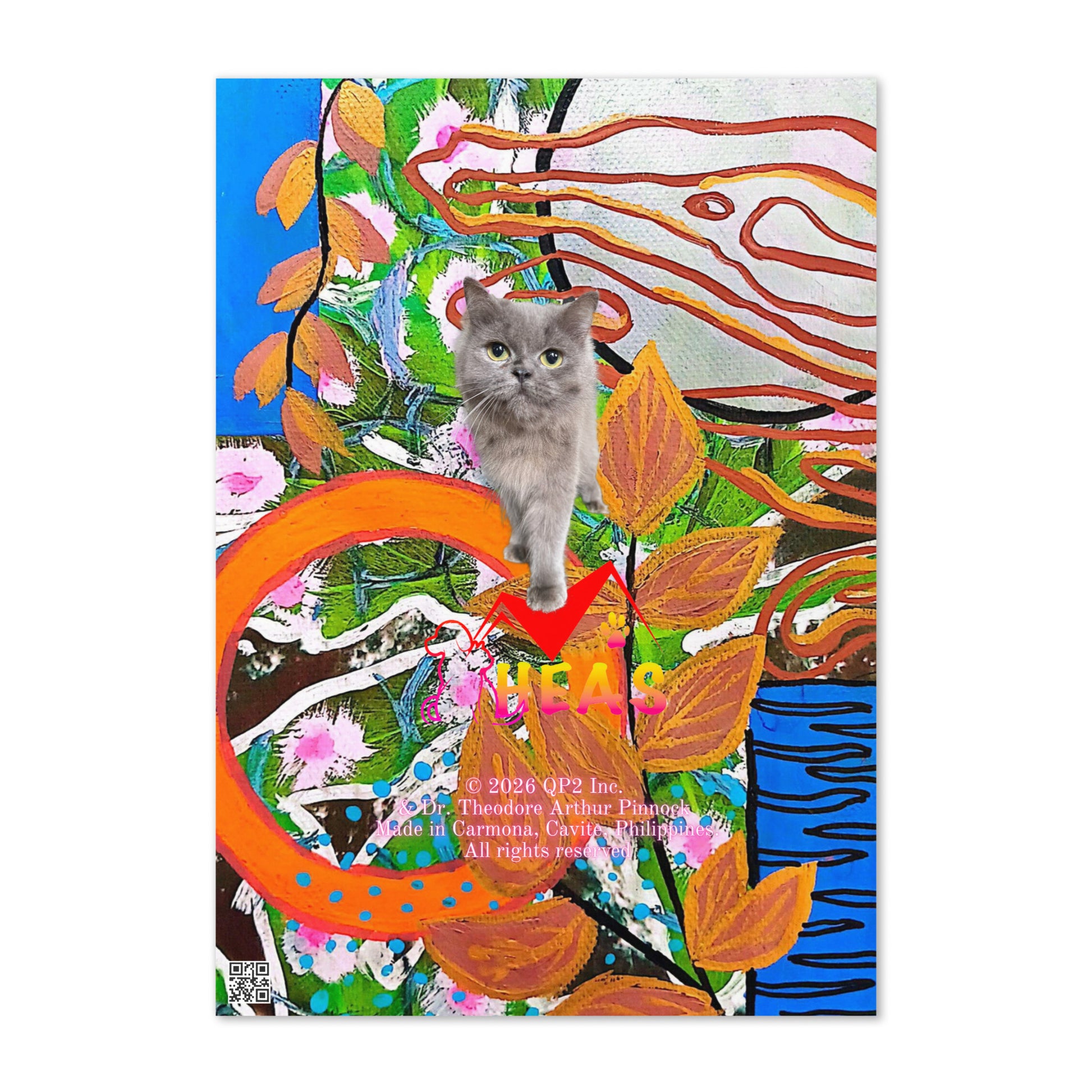 Friendship Greeting Card Design 8 POSTCARD The DEEP Store