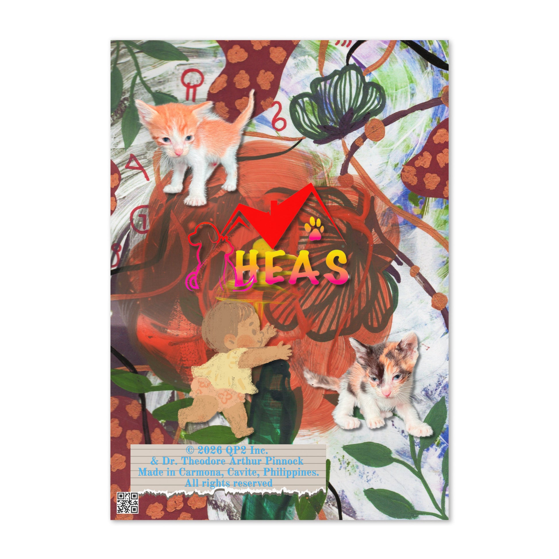 New Baby Greeting Card Design 1 POSTCARD The DEEP Store
