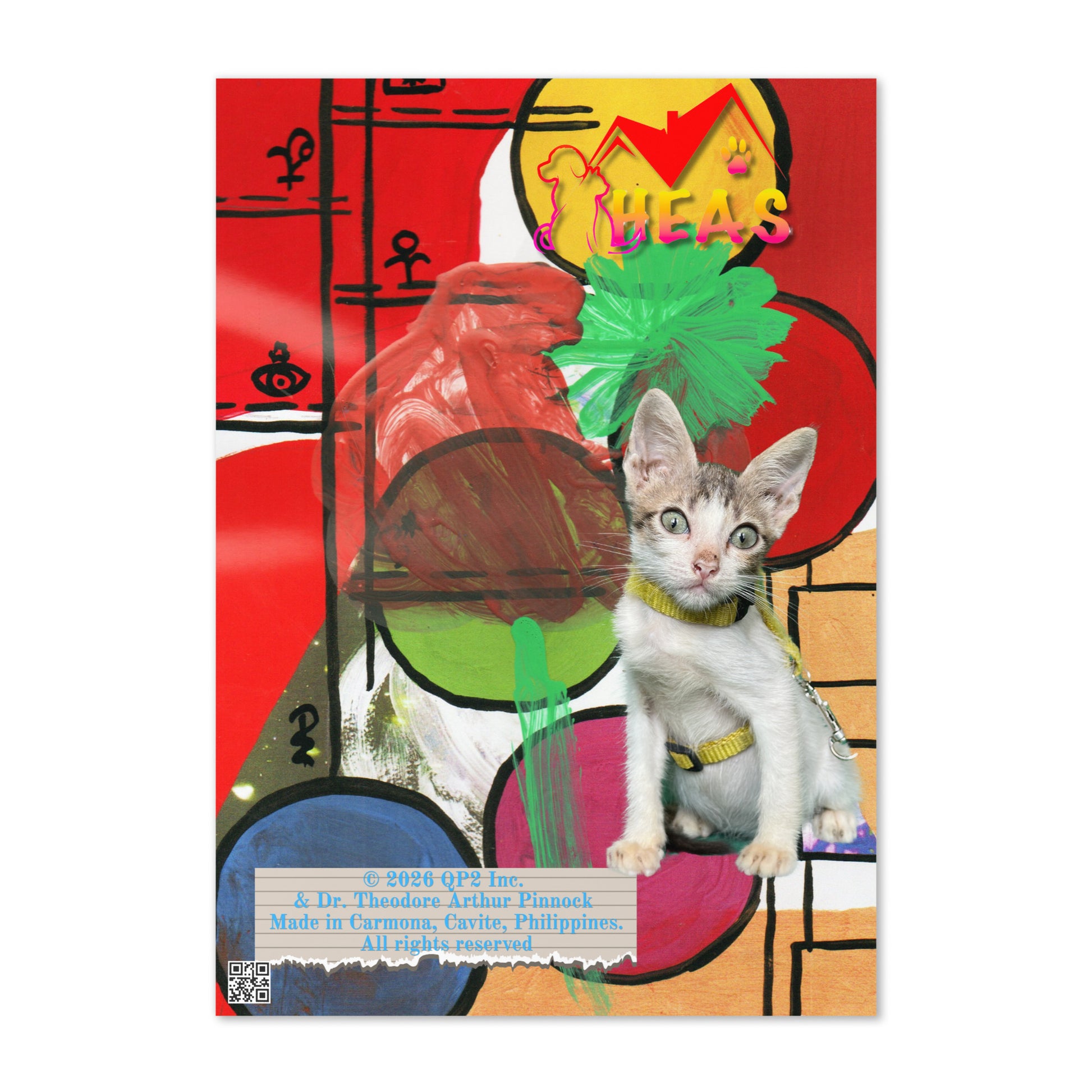 New Baby Greeting Card Design 2 POSTCARD The DEEP Store