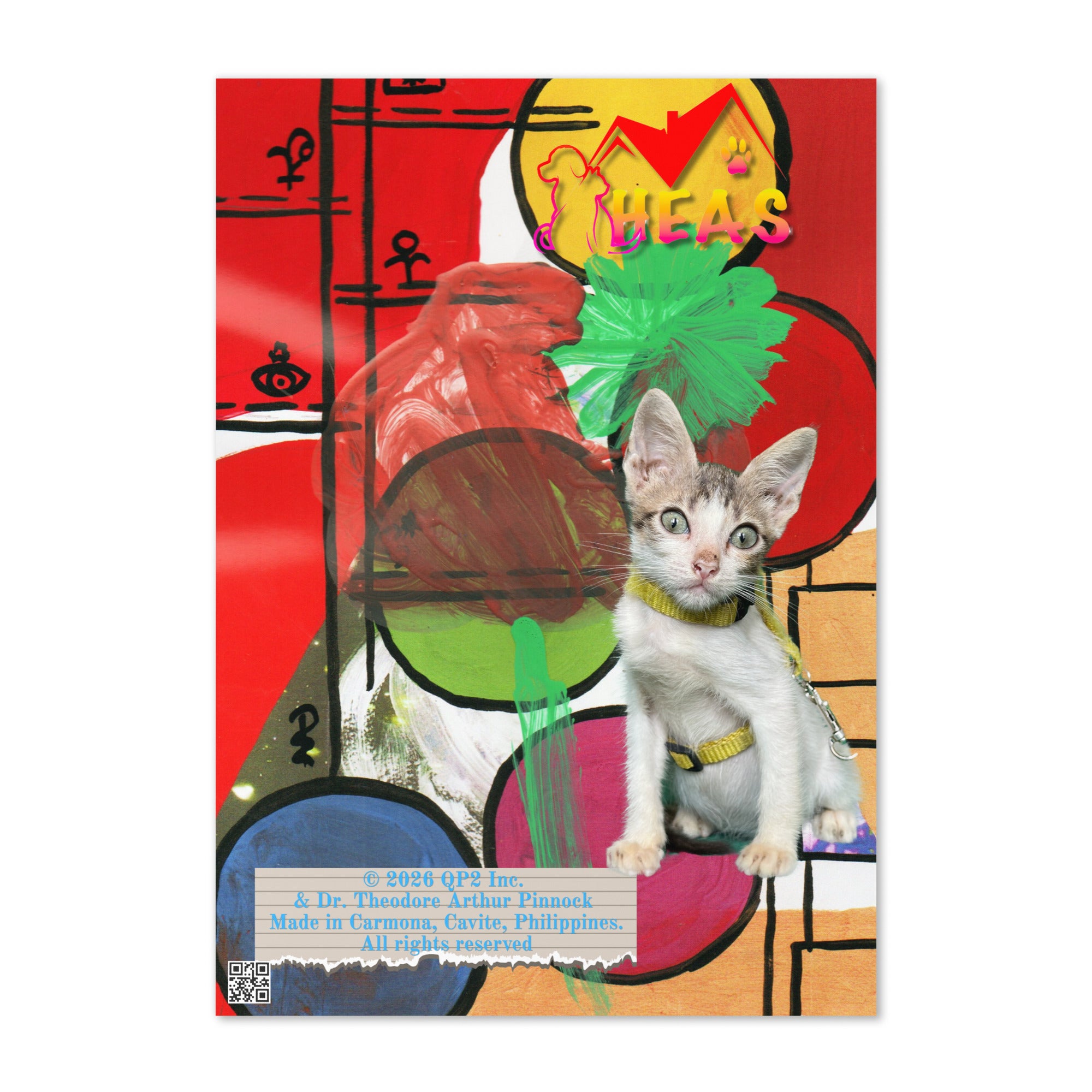 New Baby Greeting Card Design 2 POSTCARD The DEEP Store