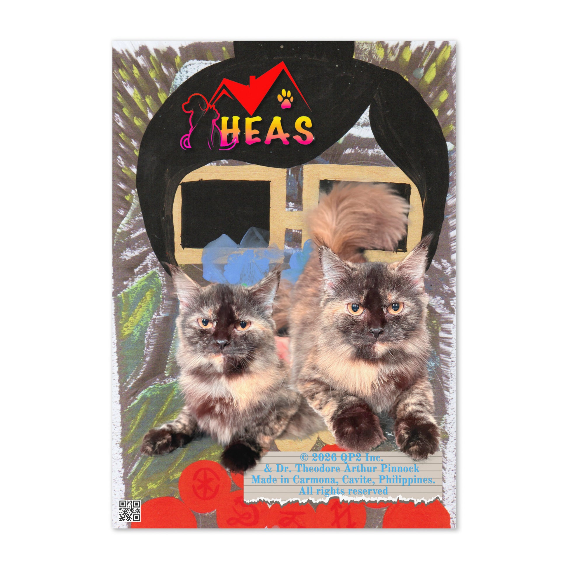 New Baby Greeting Card Design 3 POSTCARD The DEEP Store
