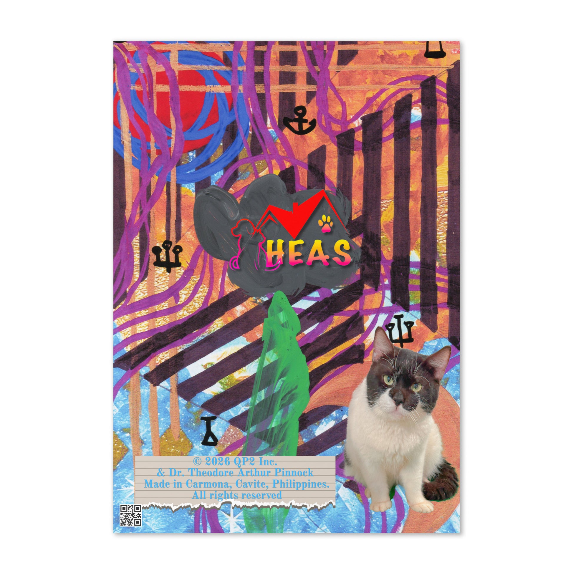 New Baby Greeting Card Design 4 POSTCARD The DEEP Store