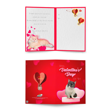 Valentine's Card Design 5 The DEEP Store 5.83″×8.27″