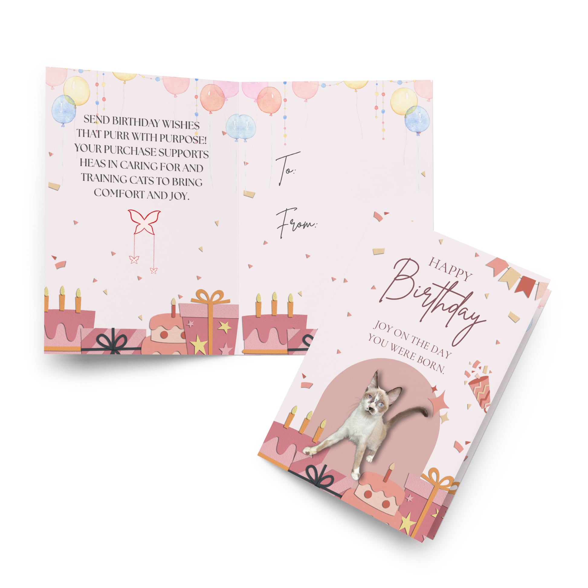 Birthday Greeting Card Design 1 POSTCARD The DEEP Store
