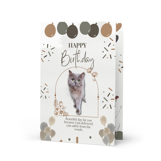 Birthday Greeting Card Design 3 POSTCARD The DEEP Store 5.83″×8.27″