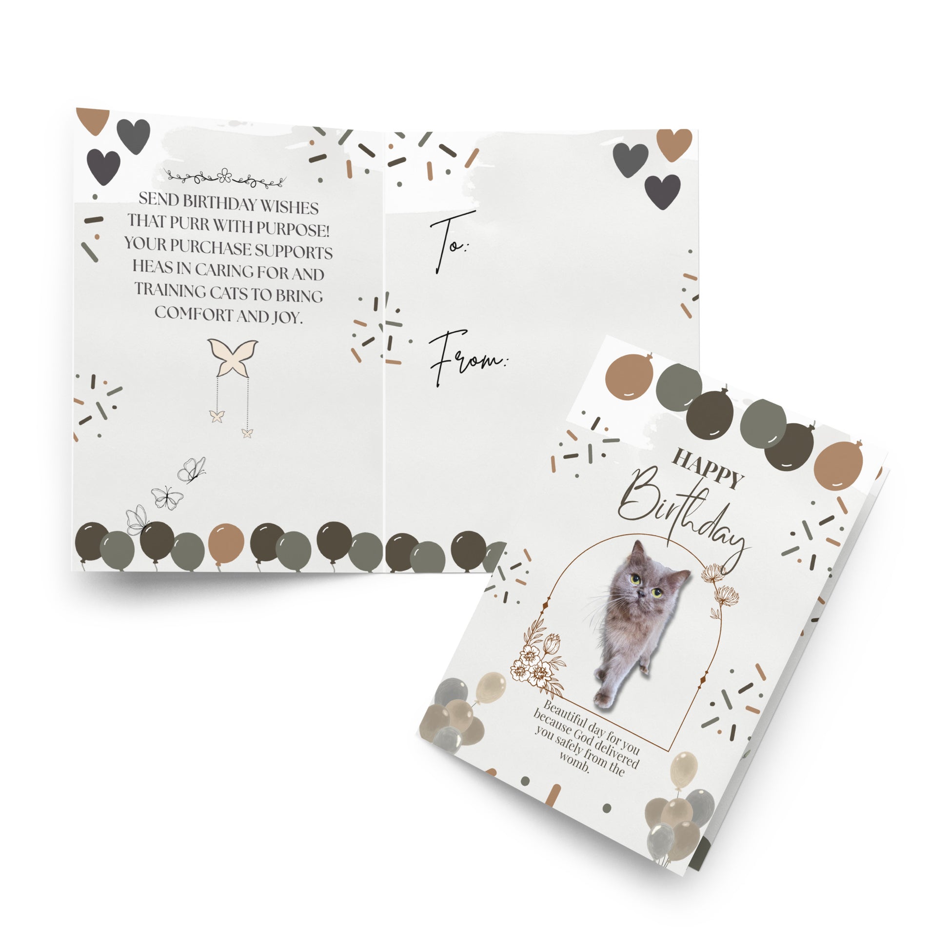 Birthday Greeting Card Design 3 POSTCARD The DEEP Store