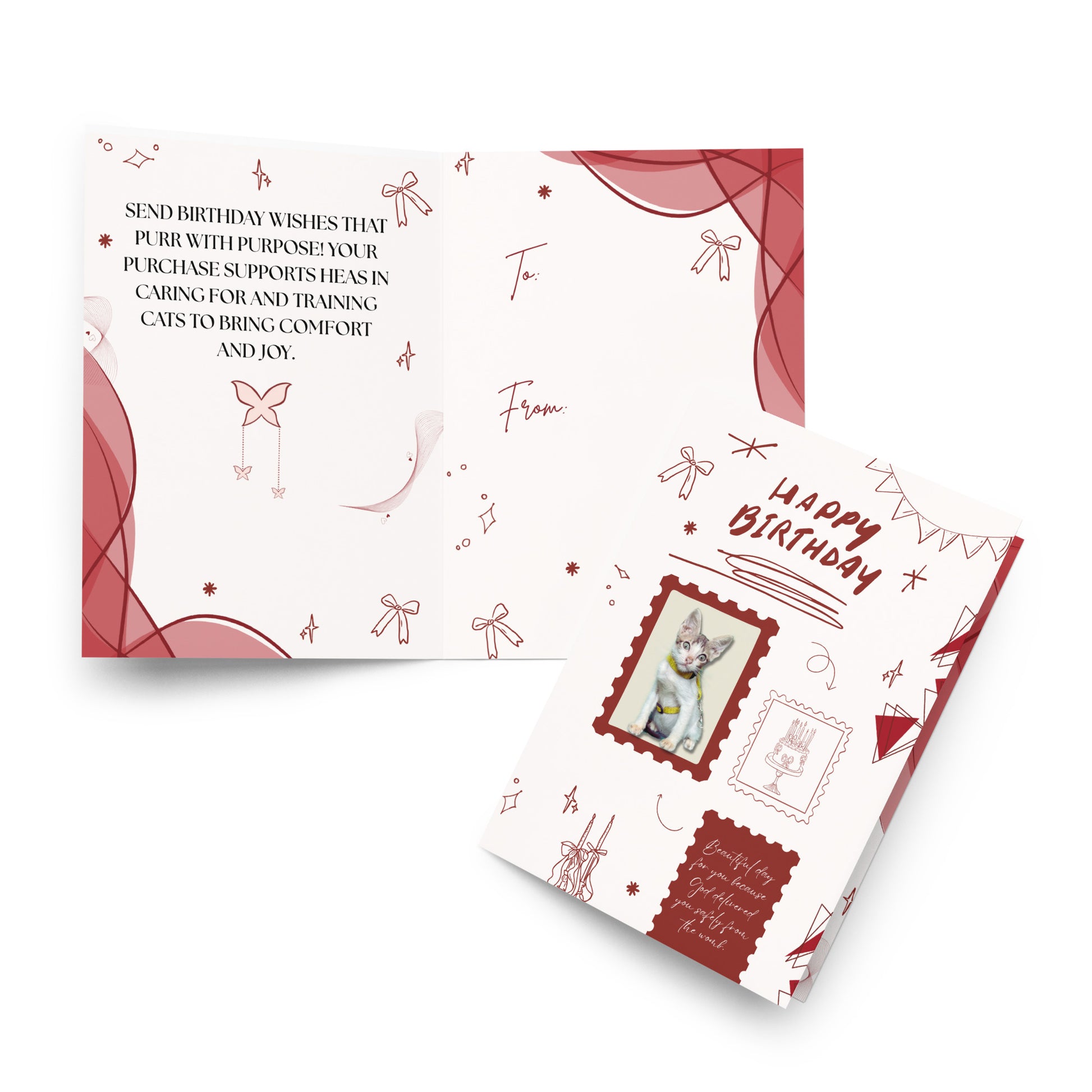 Birthday Greeting Card Design 10 POSTCARD The DEEP Store