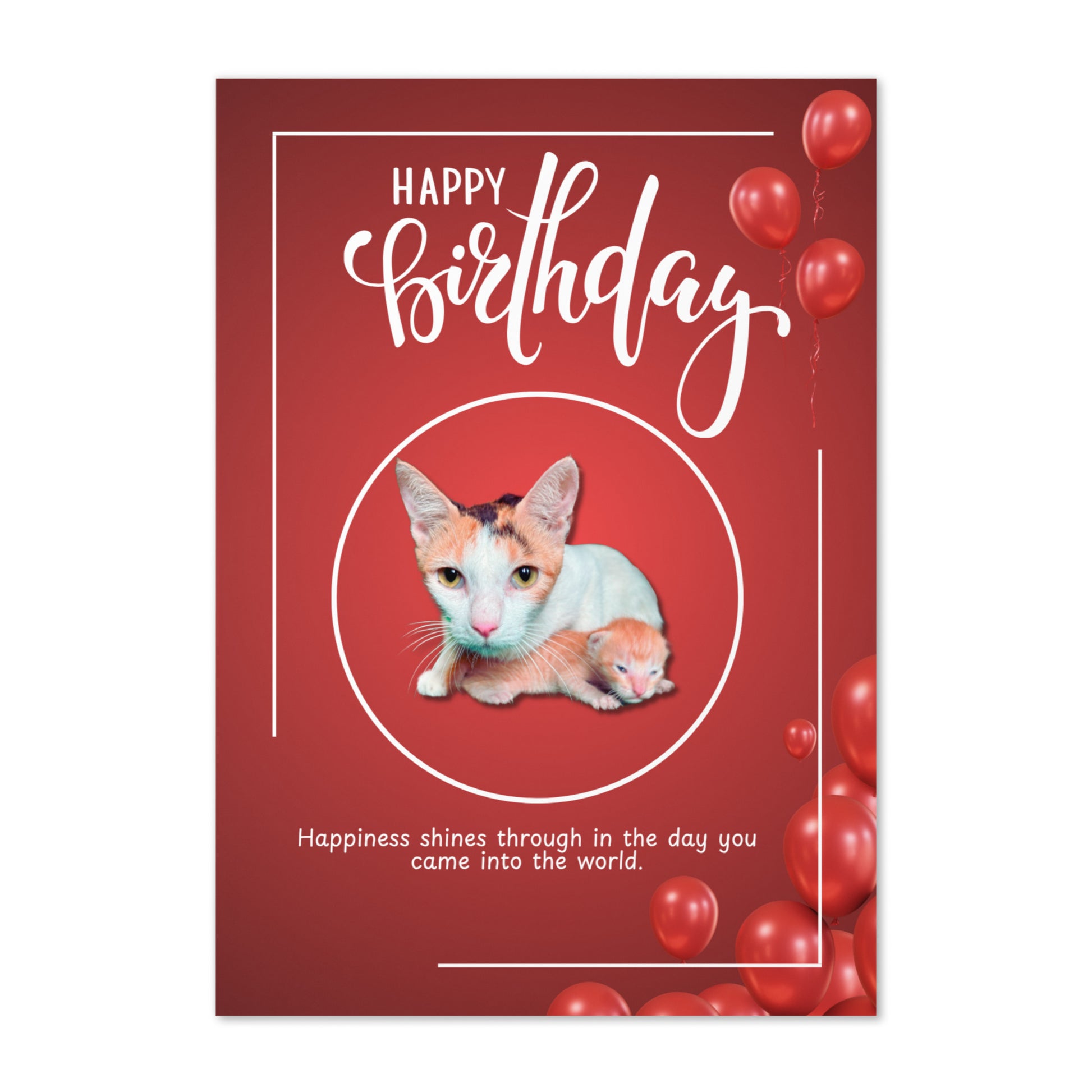 Birthday Greeting Card Design 6 POSTCARD The DEEP Store 5.83″×8.27″
