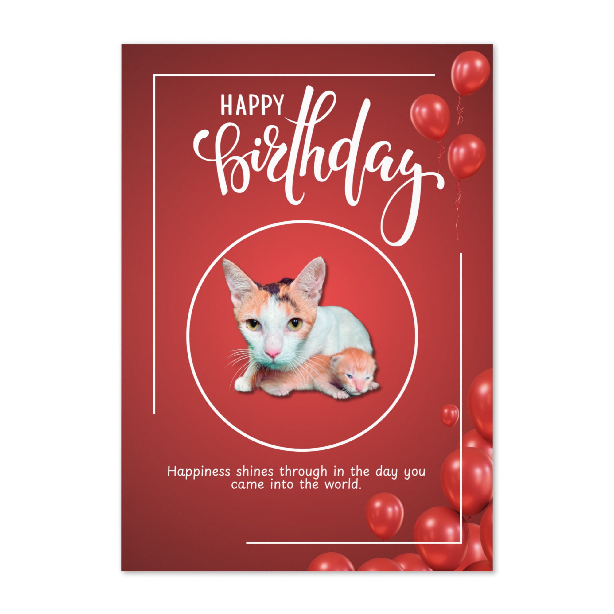 Birthday Greeting Card Design 6 POSTCARD The DEEP Store 5.83″×8.27″