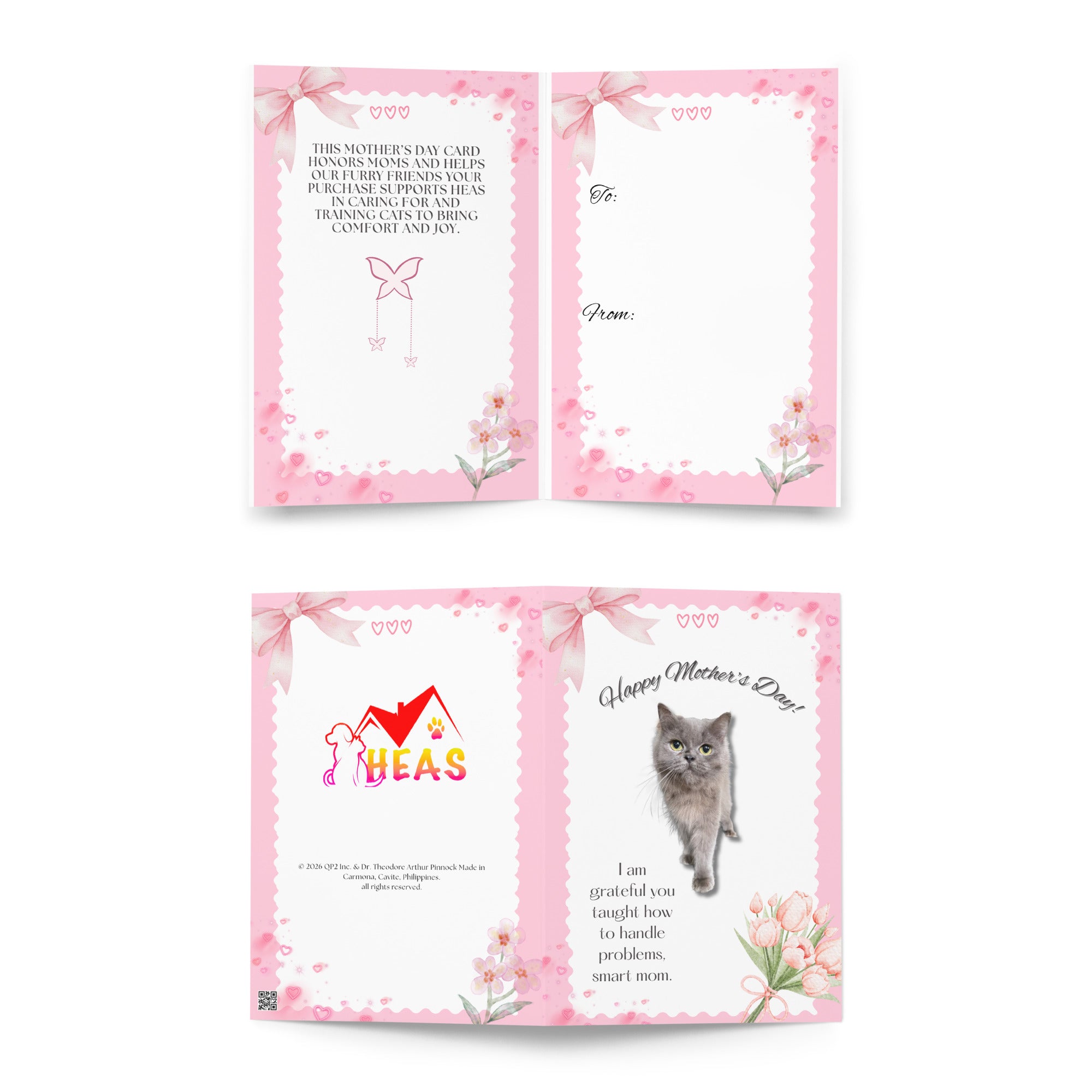 Mother's Day Card Design 2 POSTCARD The DEEP Store 5.83″×8.27″