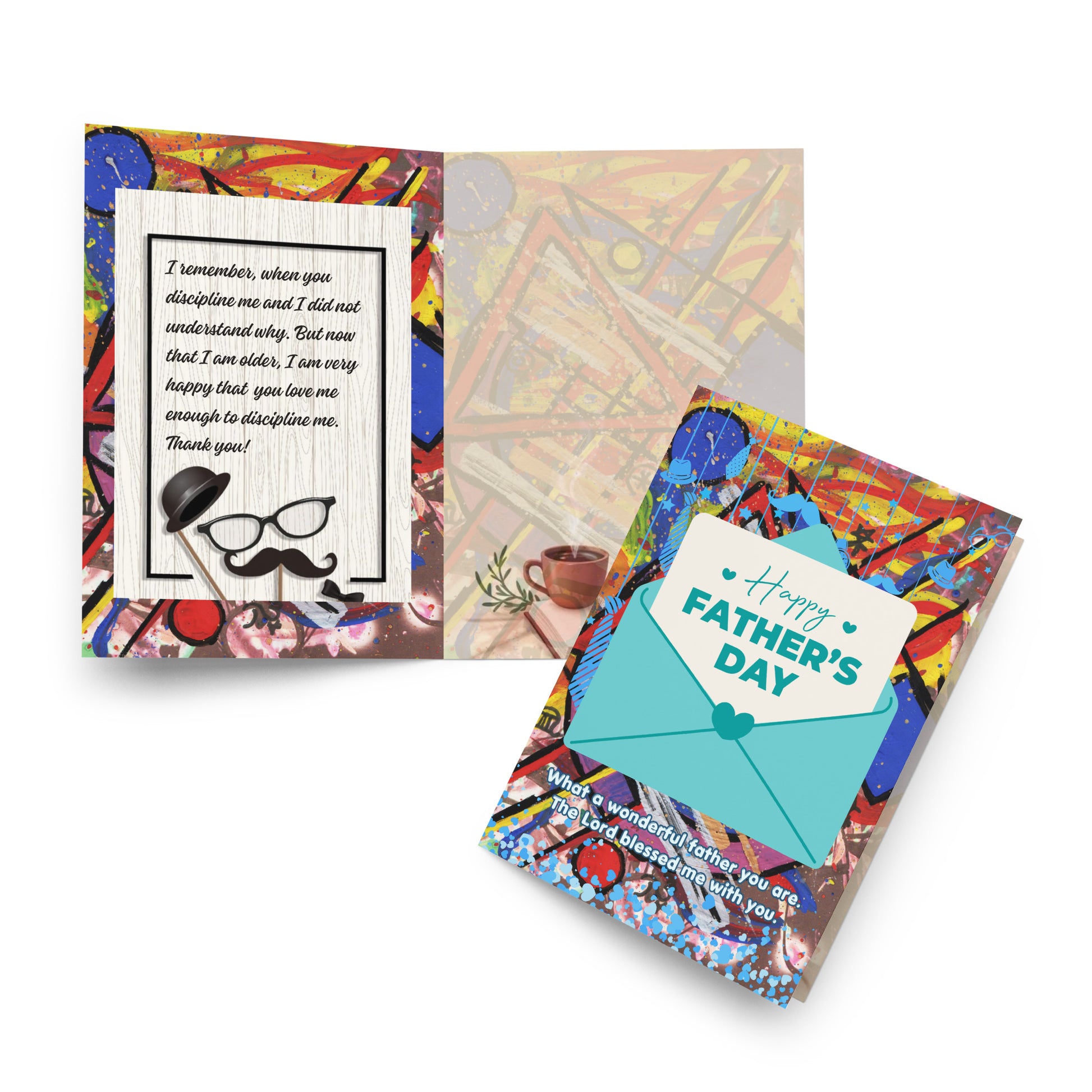 Father's Day Greeting Card Design 2 The DEEP Store 5.83″×8.27″