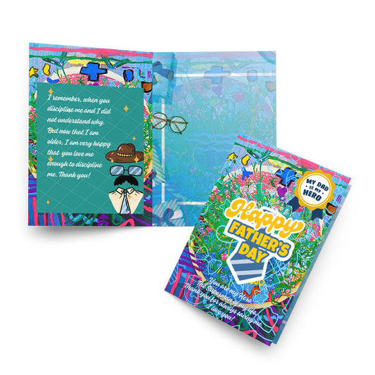 Father's Day Greeting Card Design 6 The DEEP Store 5.83″×8.27″