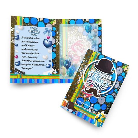 Father's Day Greeting Card Design 7 The DEEP Store 5.83″×8.27″