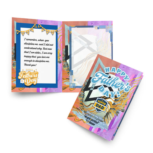 Father's Day Greeting Card Design 8 The DEEP Store 5.83″×8.27″