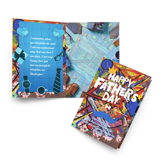 Father's Day Greeting Card Design 9 The DEEP Store 5.83″×8.27″