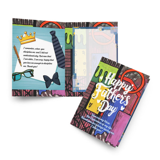 Father's Day Greeting Card Design 11 The DEEP Store 5.83″×8.27″