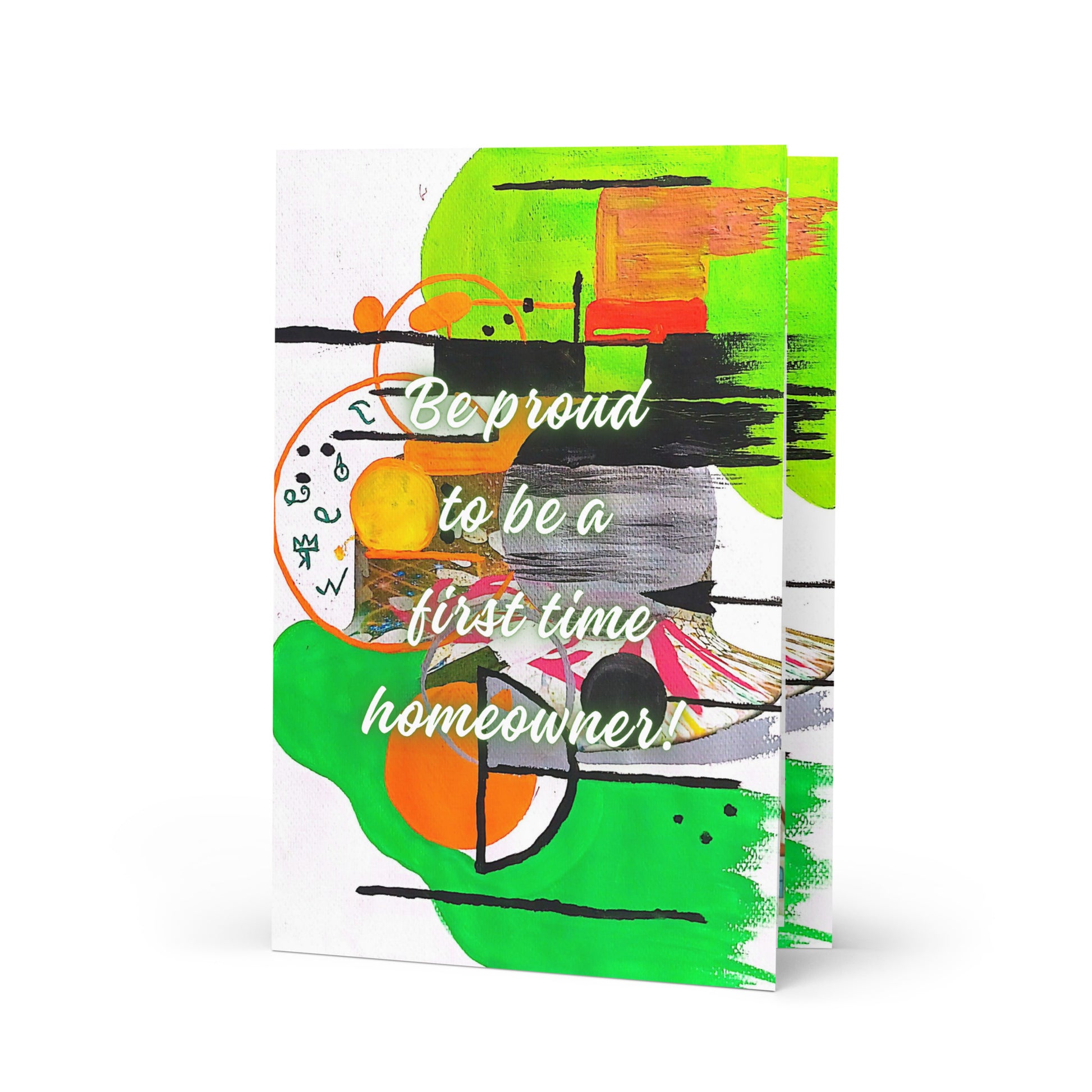 New Home Greeting Card Design 5 POSTCARD The DEEP Store