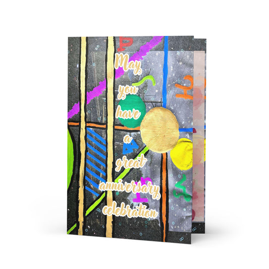 Anniversary Greeting Card Design 5 POSTCARD The DEEP Store 5.83″×8.27″