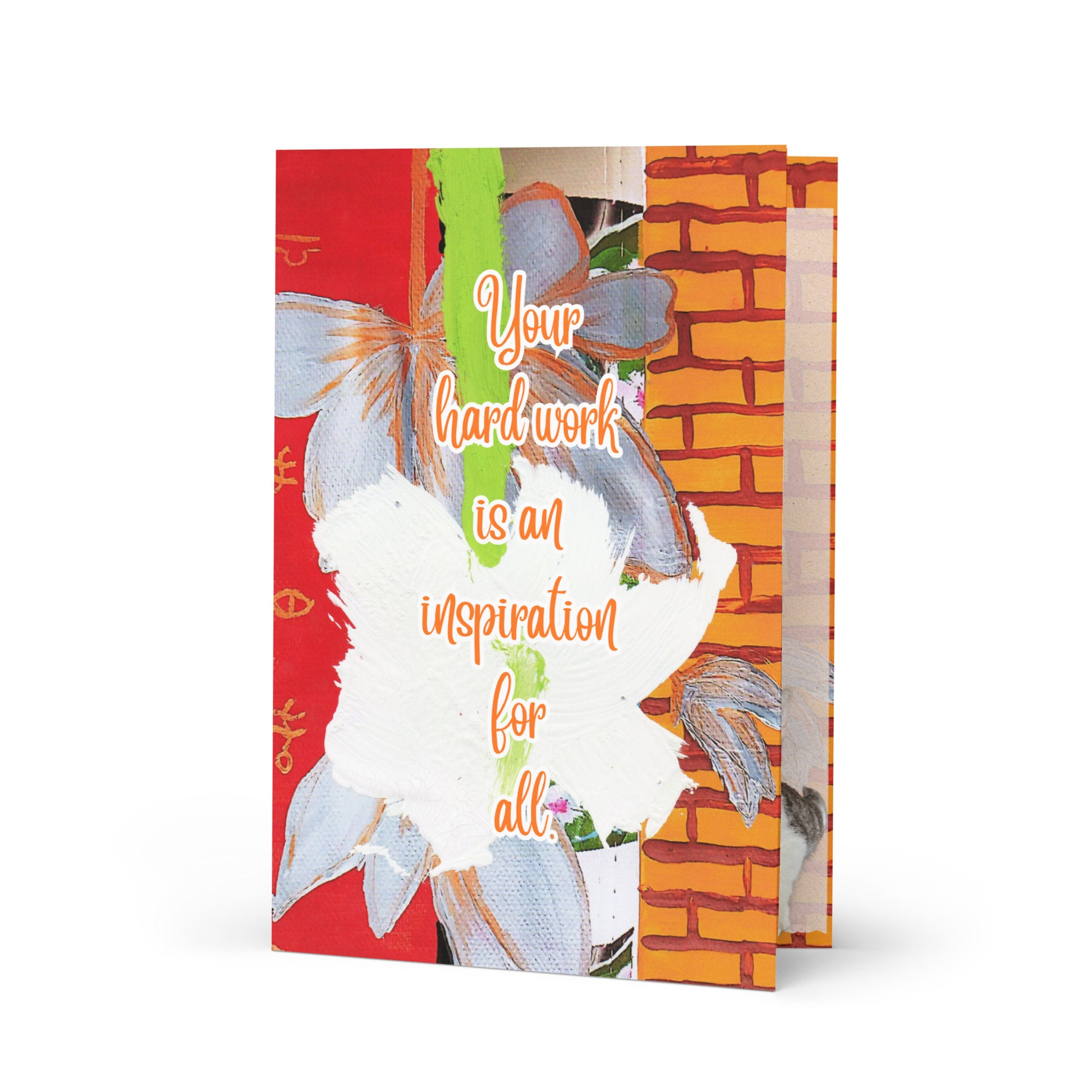 Encouragement Greeting Card Design 1 POSTCARD The DEEP Store