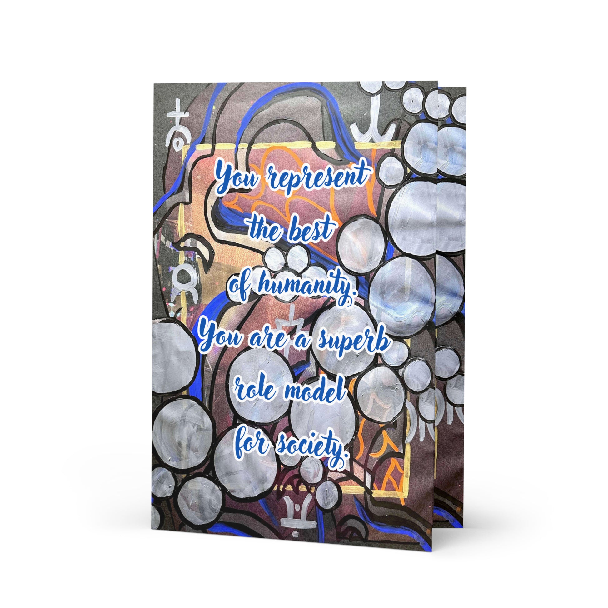 Thank You Greeting Card Design 5 POSTCARD The DEEP Store