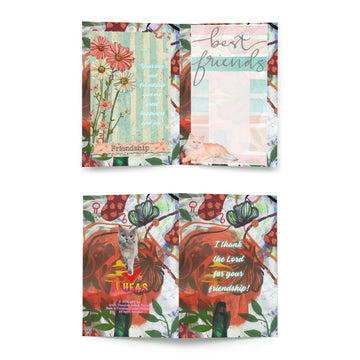 Friendship Greeting Card Design 1 POSTCARD The DEEP Store 5.83″×8.27″