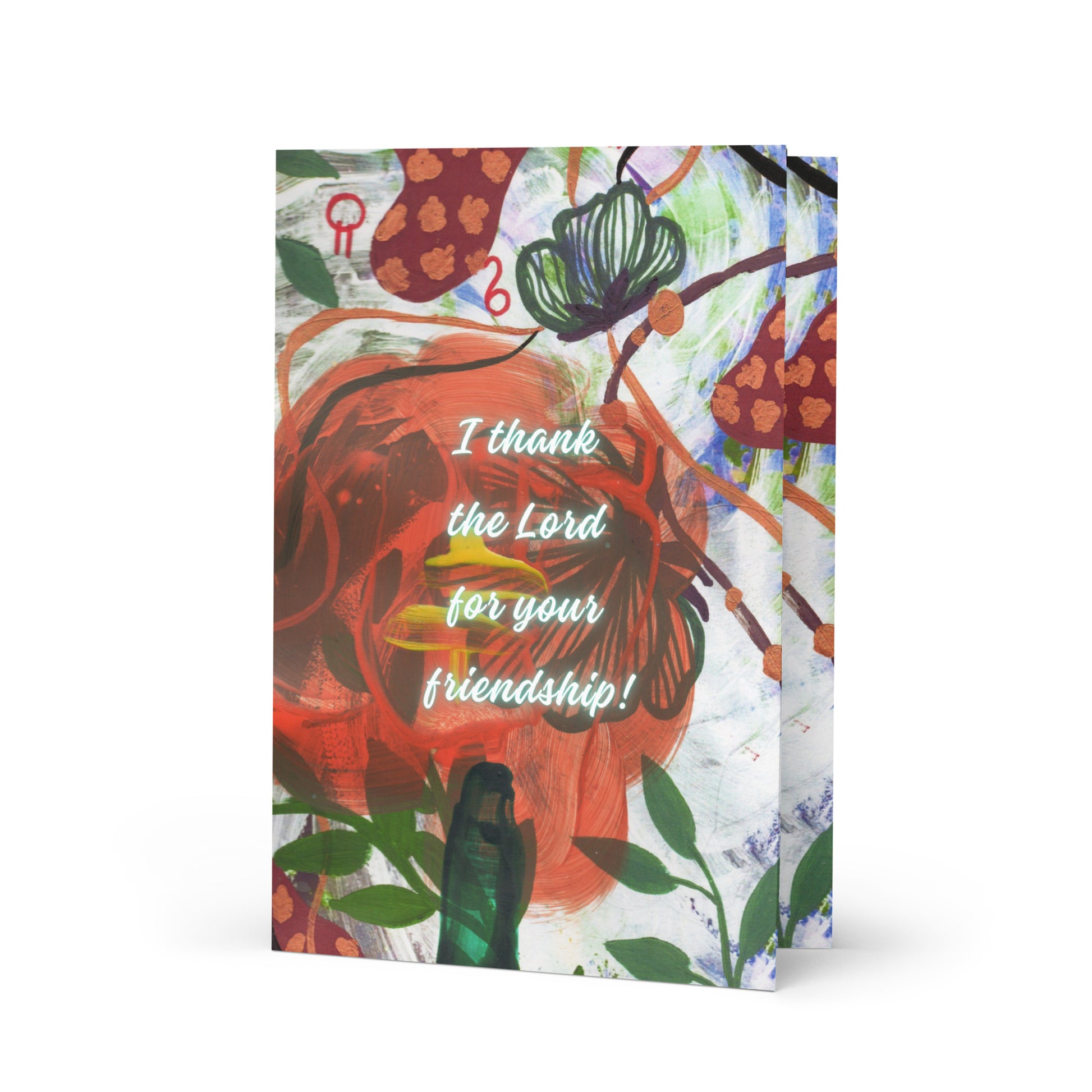 Friendship Greeting Card Design 1 POSTCARD The DEEP Store