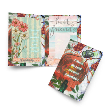 Friendship Greeting Card Design 1 POSTCARD The DEEP Store