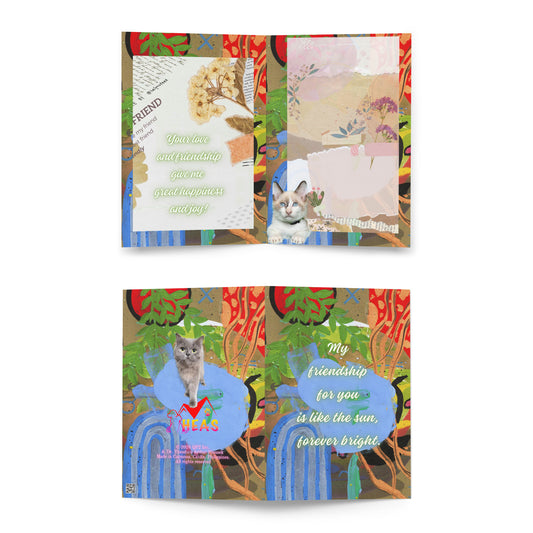 Friendship Greeting Card Design 4 POSTCARD The DEEP Store 5.83″×8.27″