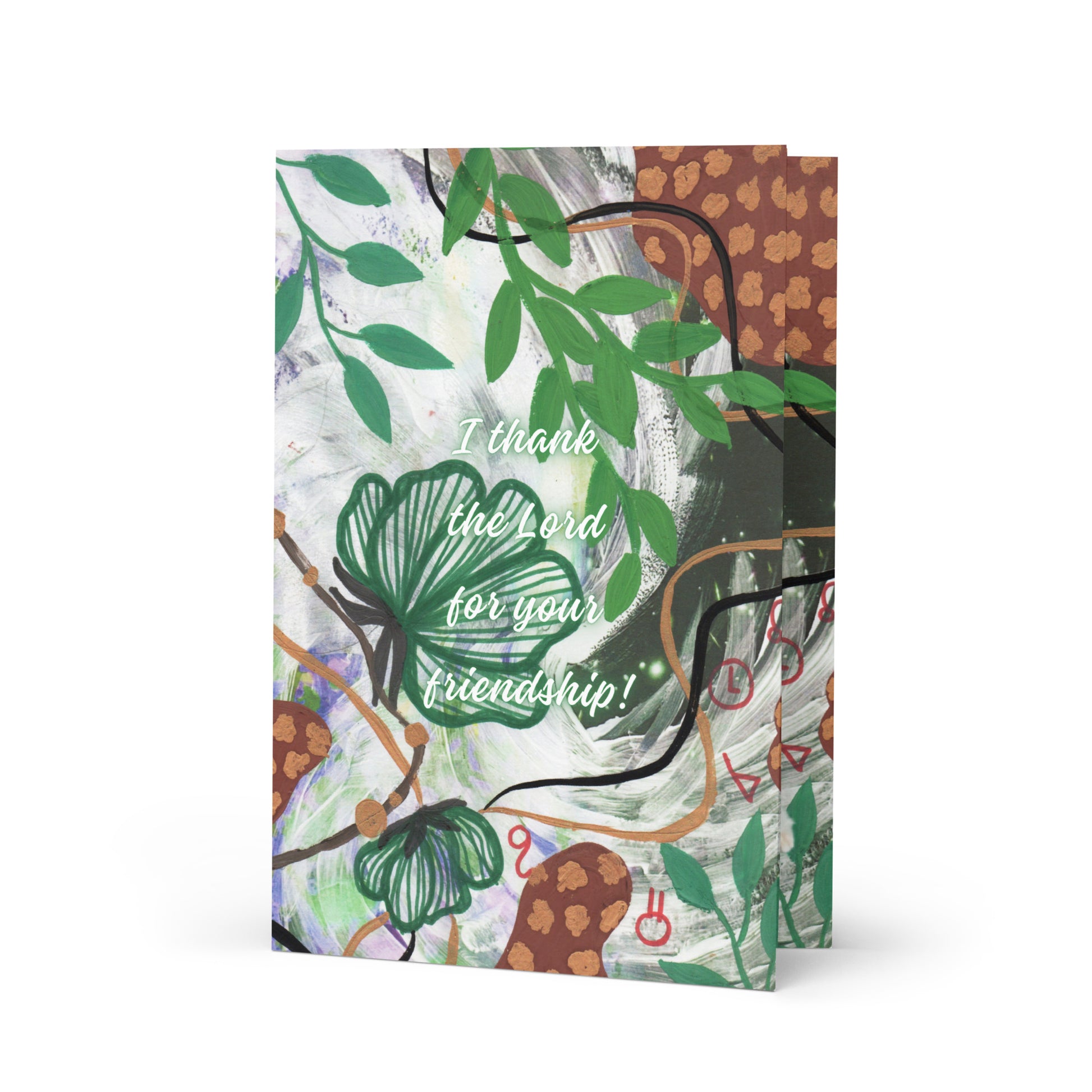Friendship Greeting Card Design 6 POSTCARD The DEEP Store